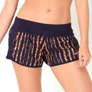 Nike Dri-Fit Running Shorts Womens Purple Eggplant Short Lined . Size M